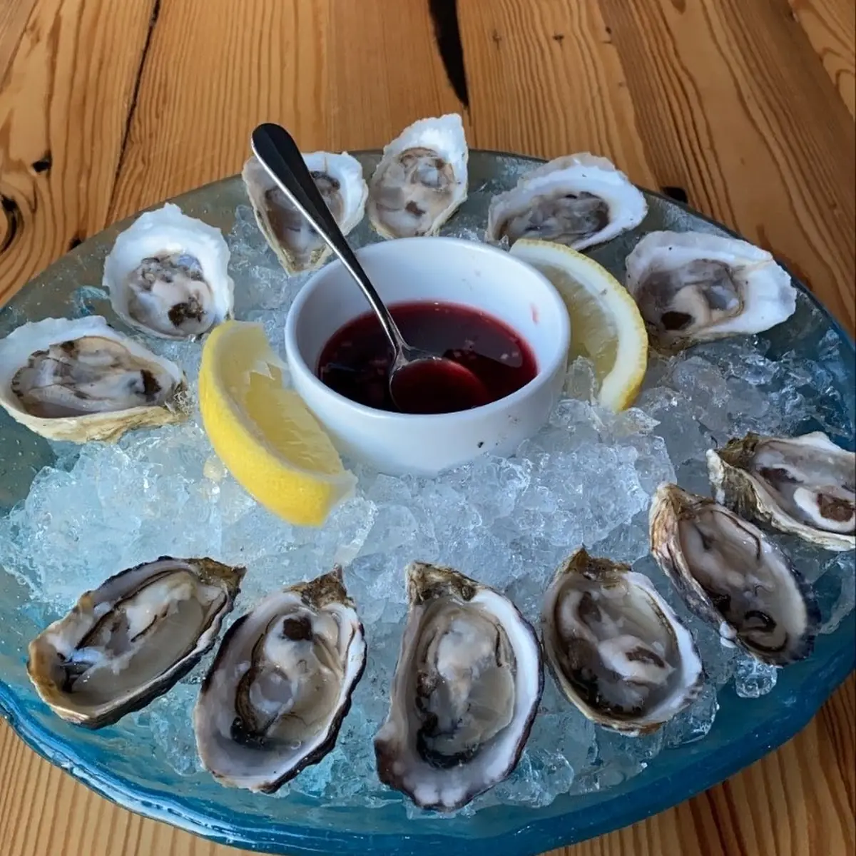 Half Dozen Oysters on the Half Shell