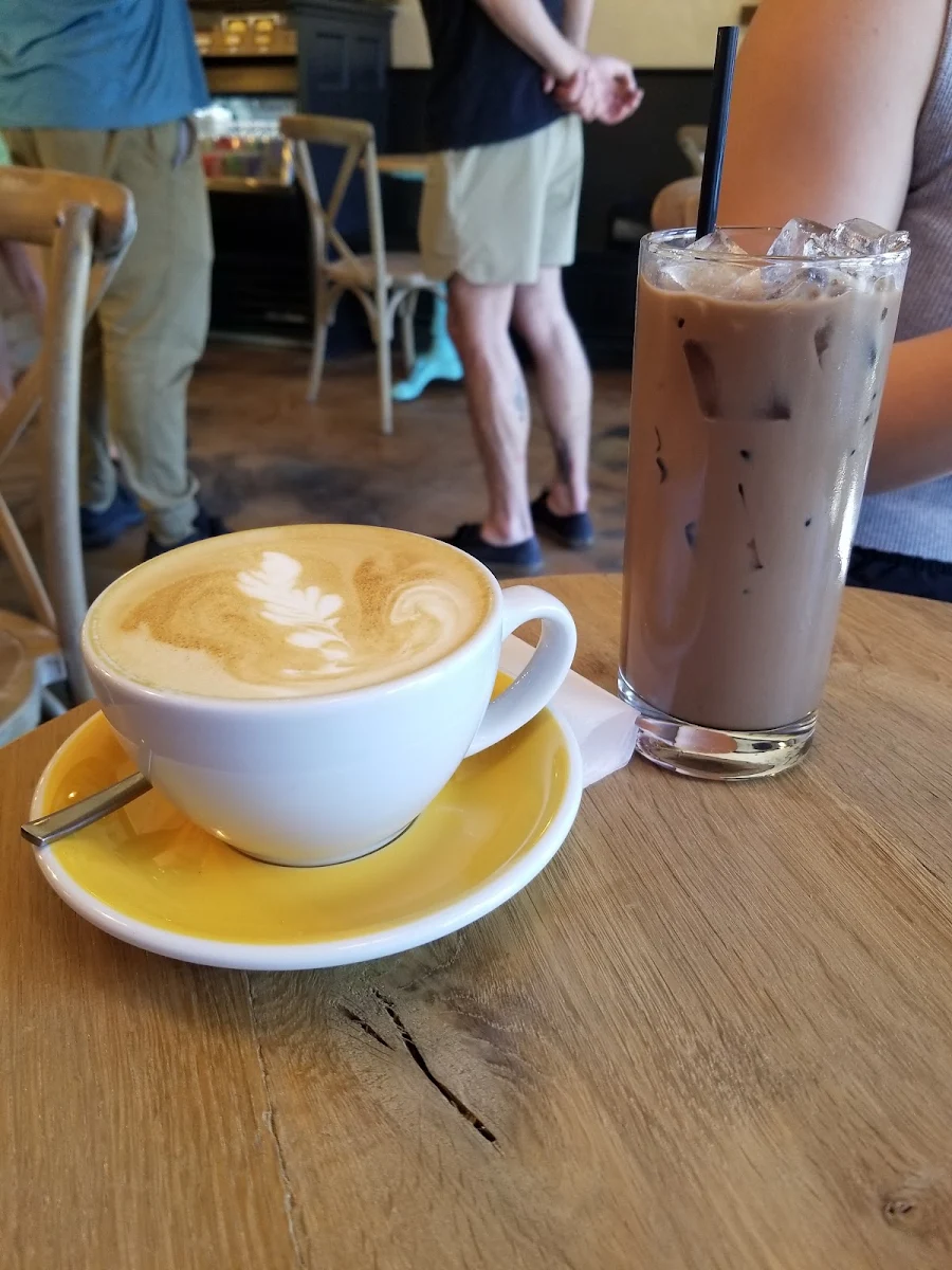 Latte and Iced Mocha