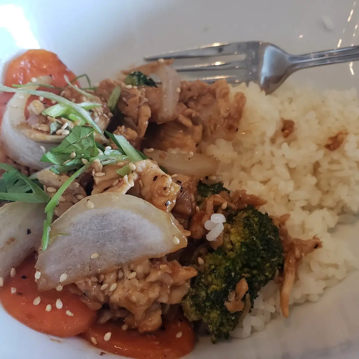 Chicken Teriyaki Dinner