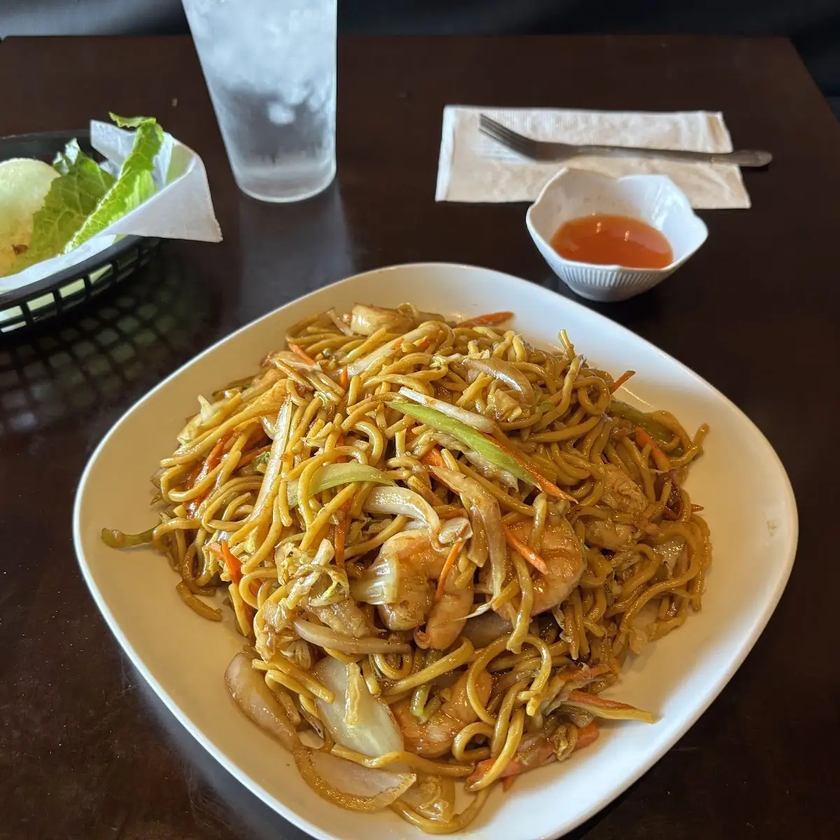 Shrimp Lo Mein Noodles