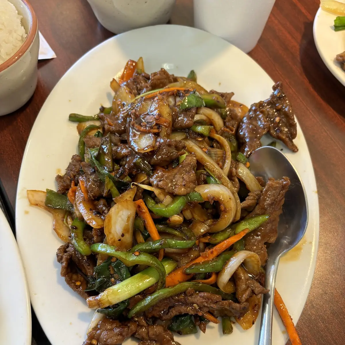 Beef with Garlic Sauce