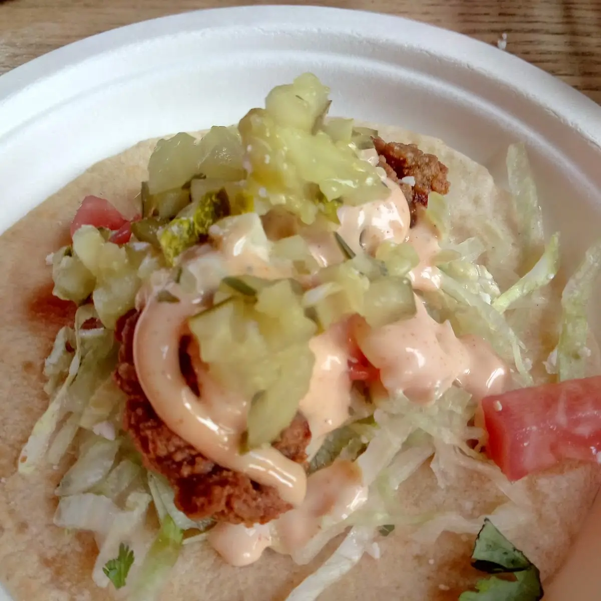 Oyster PO Boy Taco