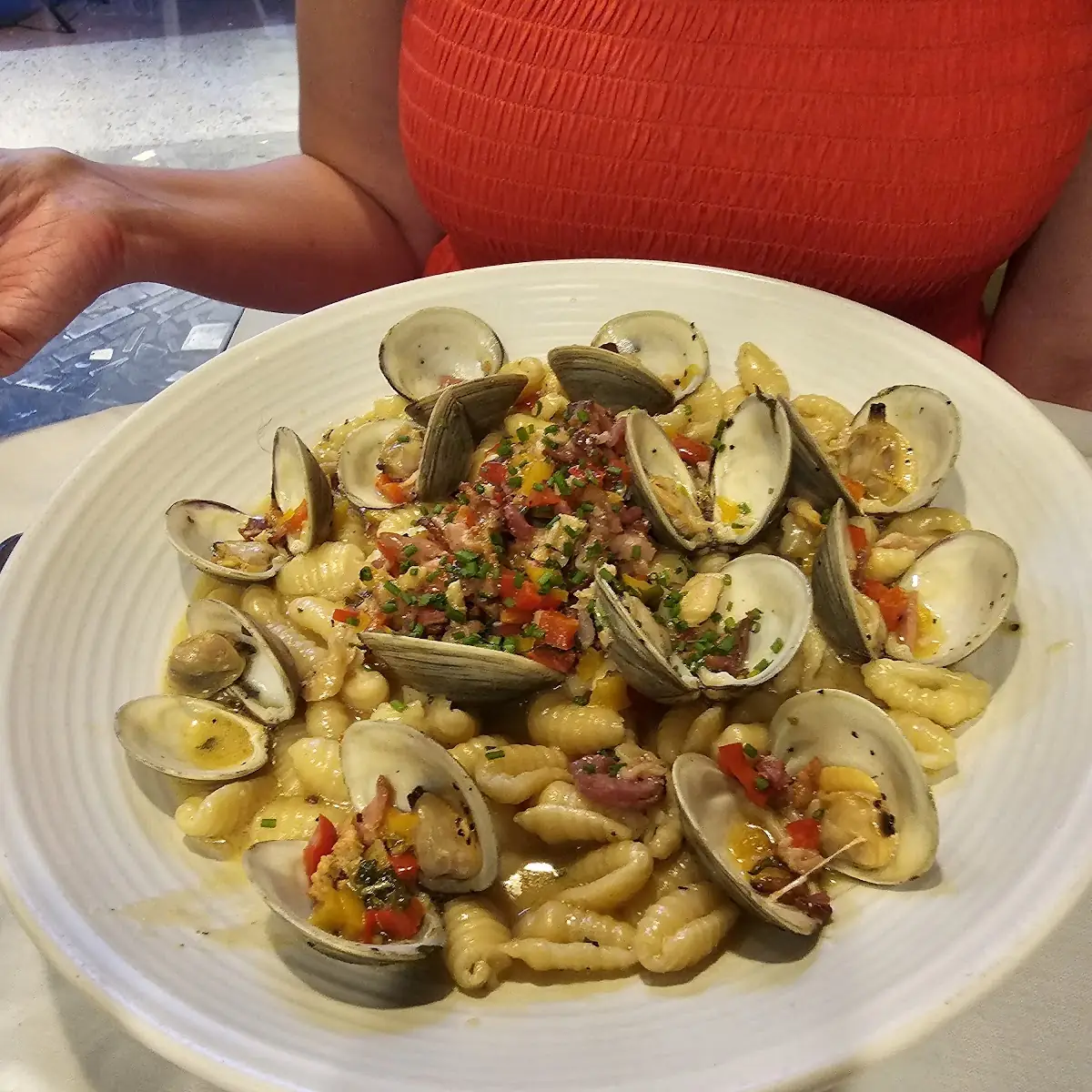 Gnocchi Sardi Clams Casino