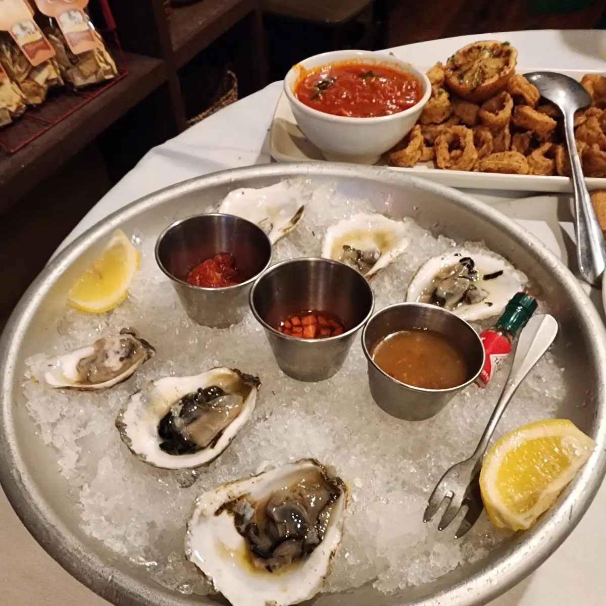 Oysters on the Half Shell