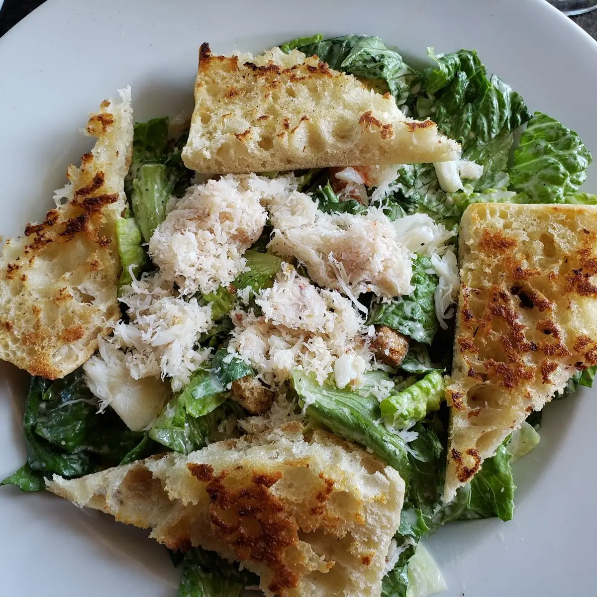 Dungeness Crab Caesar Salad