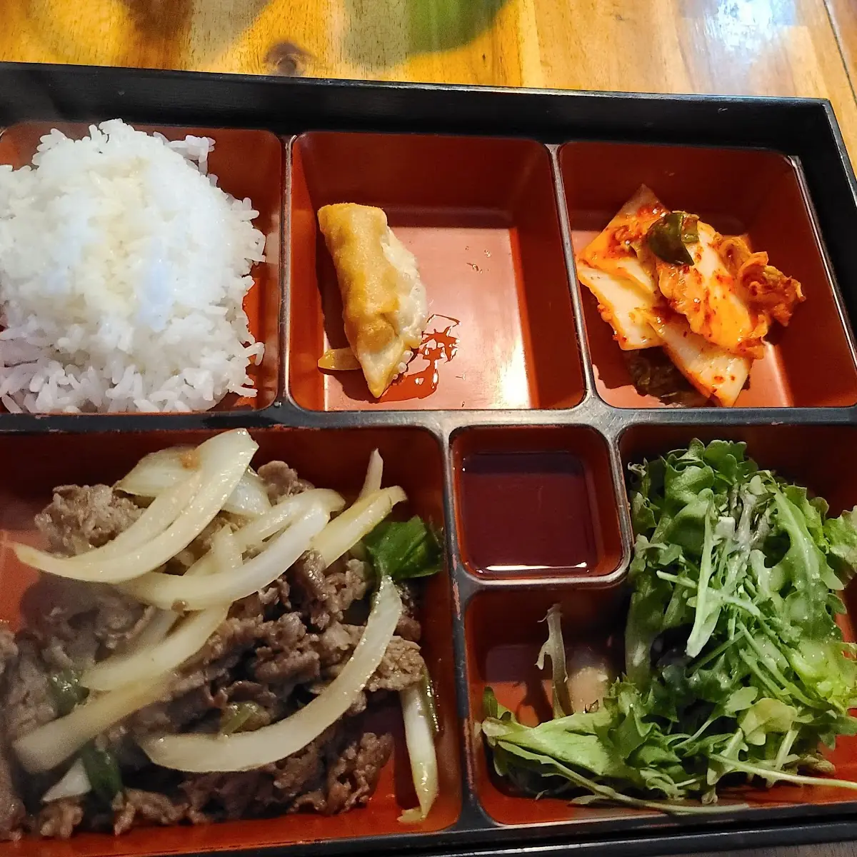Bulgogi Bento Box
