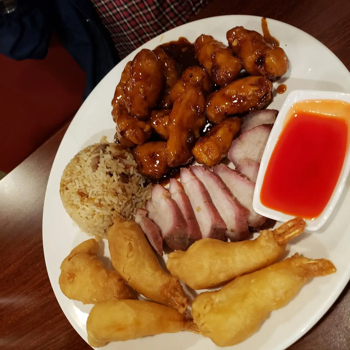Combination with BBQ Pork