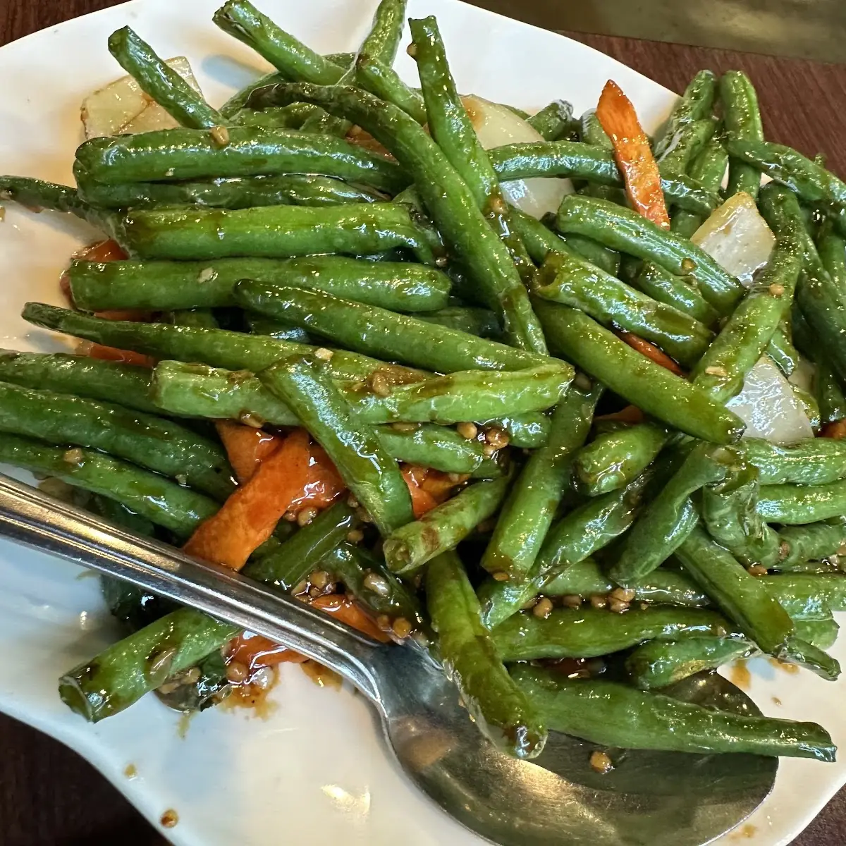 Dry Sauteed String Beans