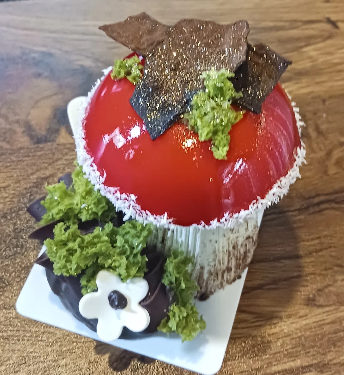 Mushroom Chocolate Cake