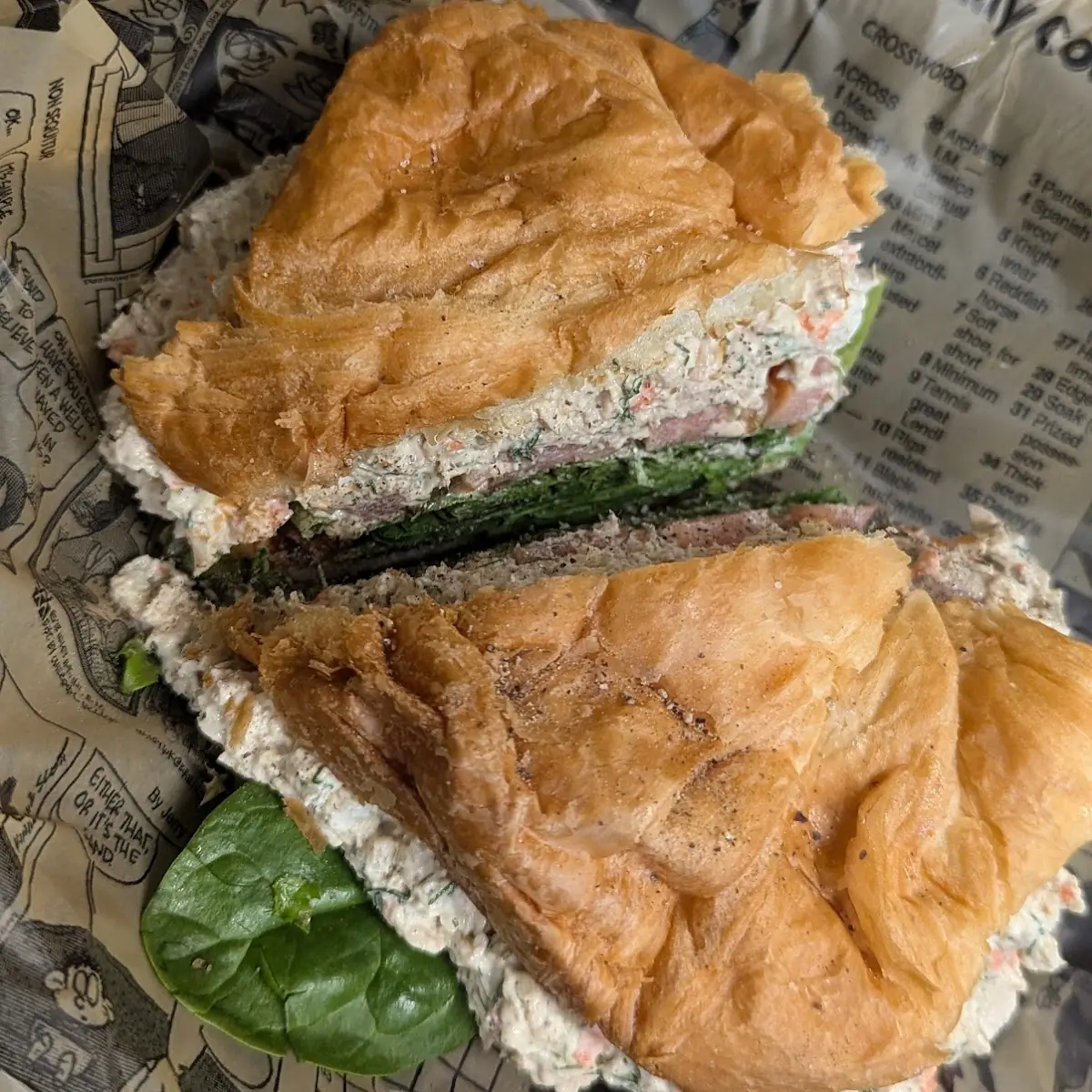 Smoked Chicken Salad Croissant