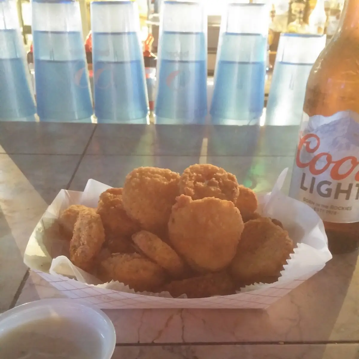 Deep Fried Pickle Chips