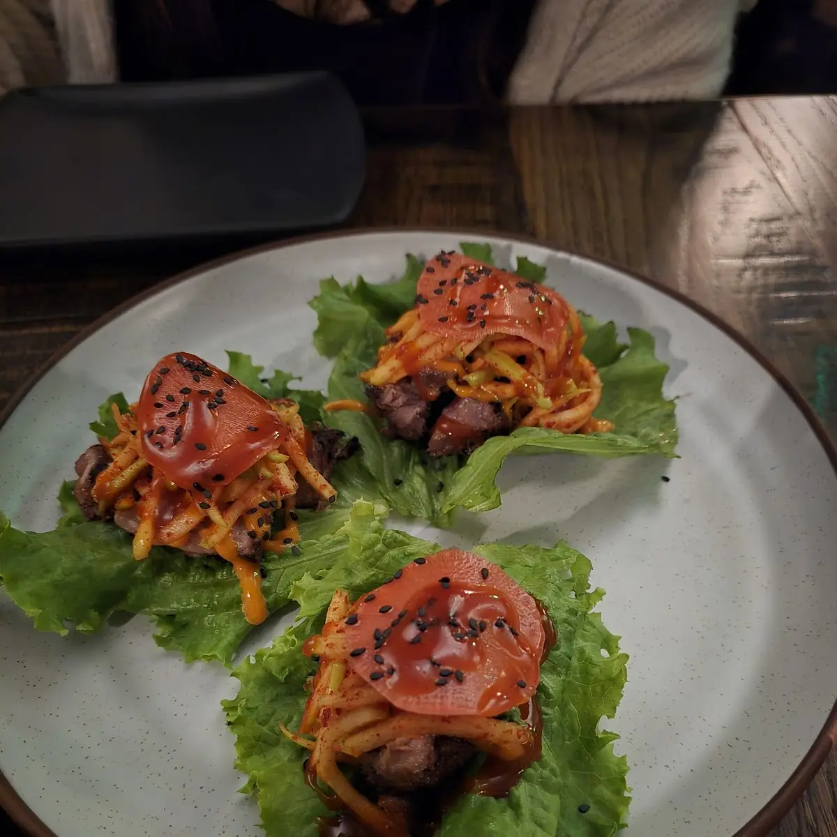 Short Rib Lettuce Wraps
