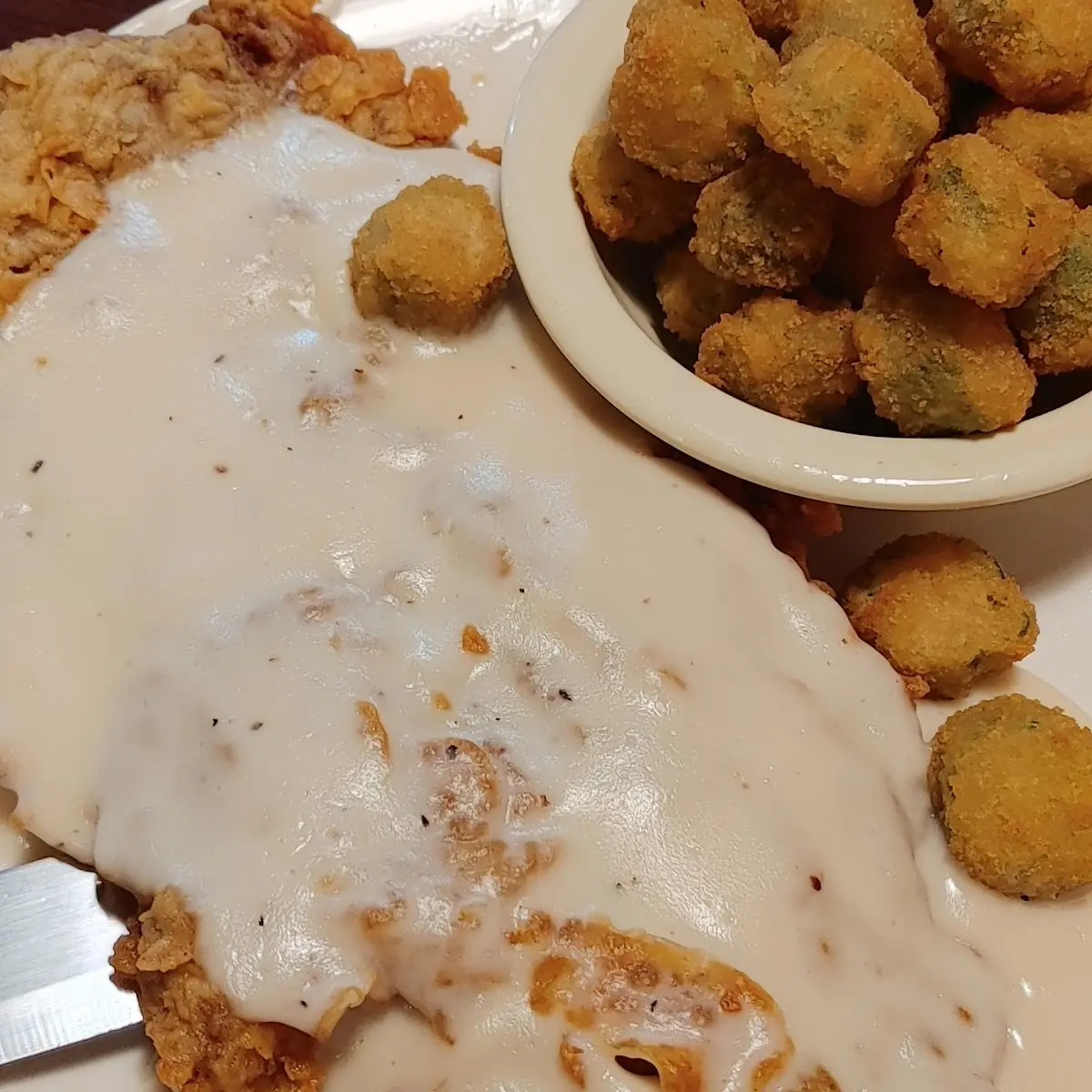 Chicken Fried Steak with 2 Eggs