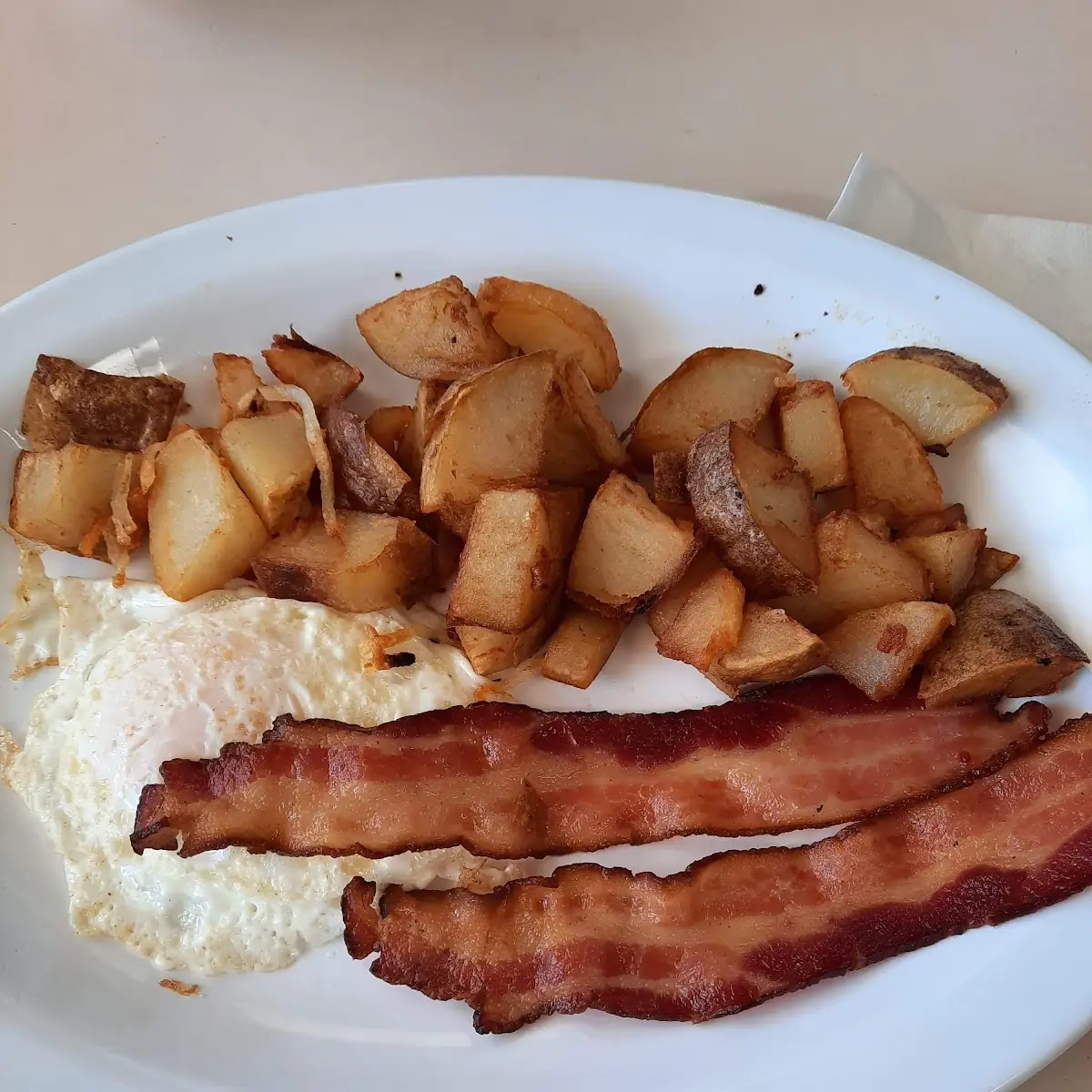 Eggs Bacon & Fried Potatoes