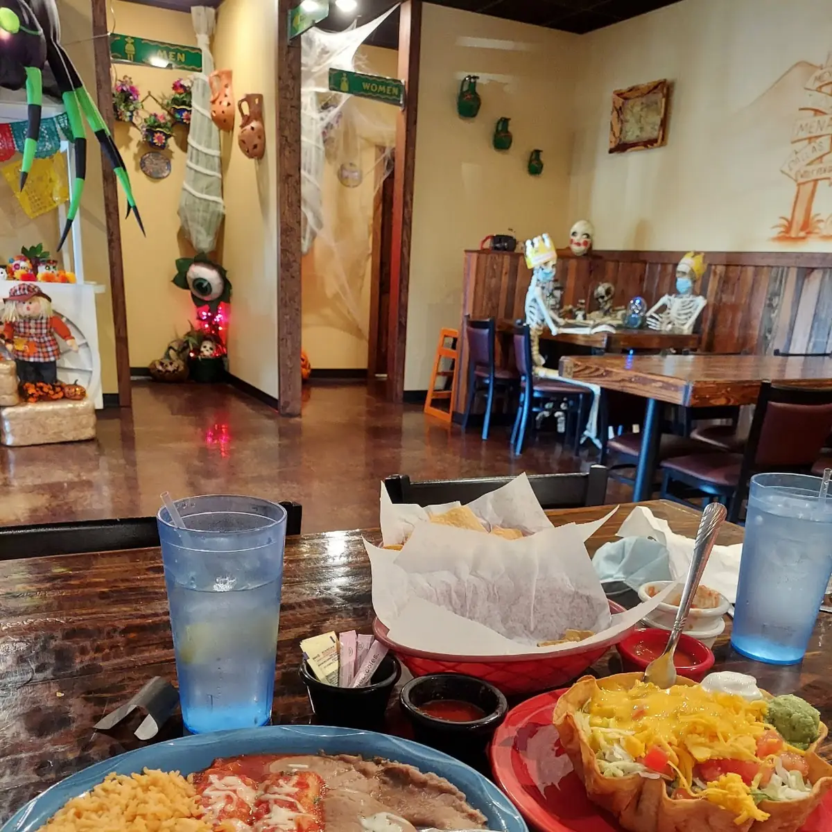 Enchiladas and Taco Salad