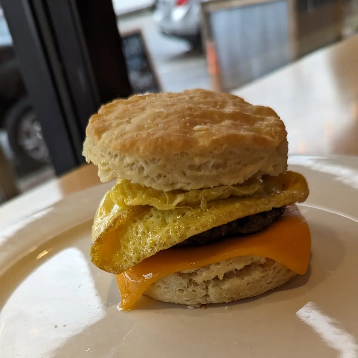 Sunrise Chicken Biscuit