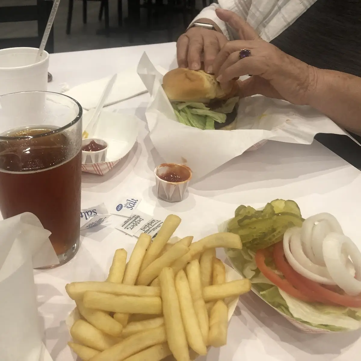 Half Pound Burger