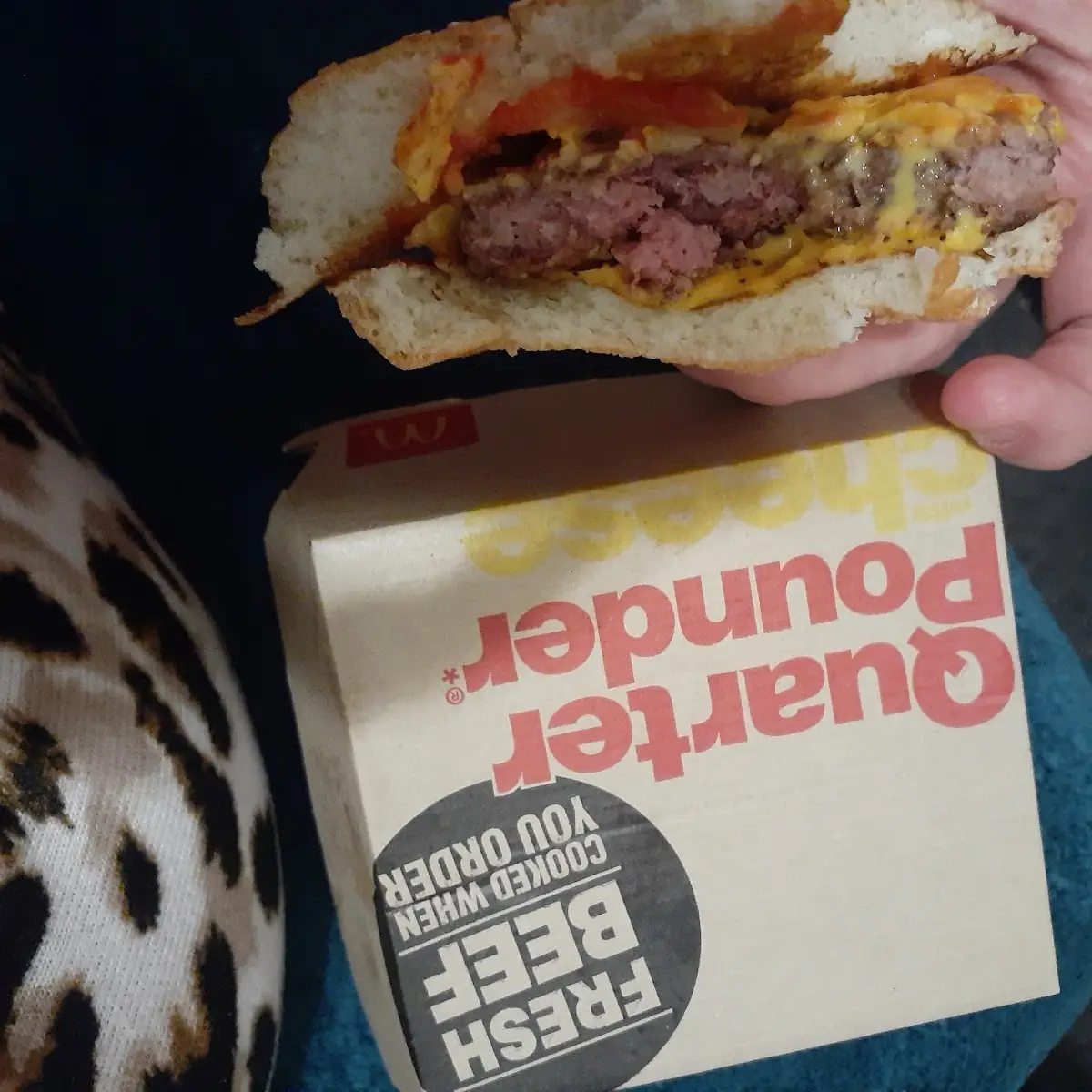 Raw Quarter Pounder