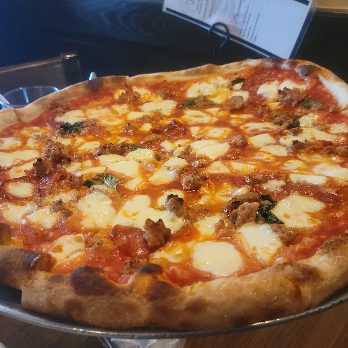 Calabrese Pizza with Sausage