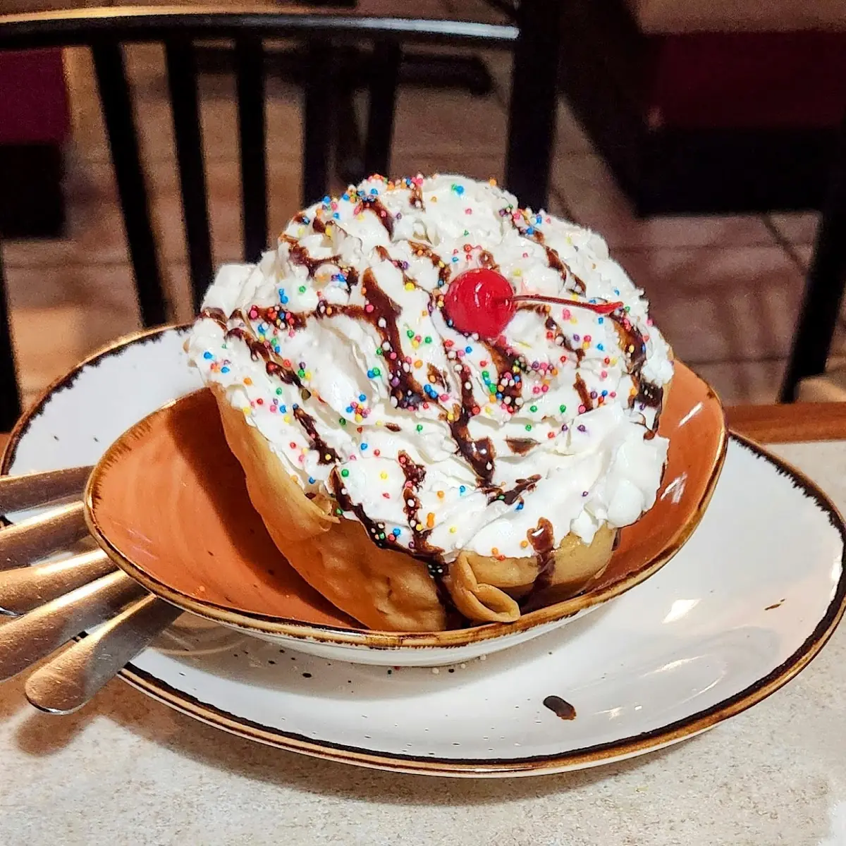 Mexican Fried Ice Cream