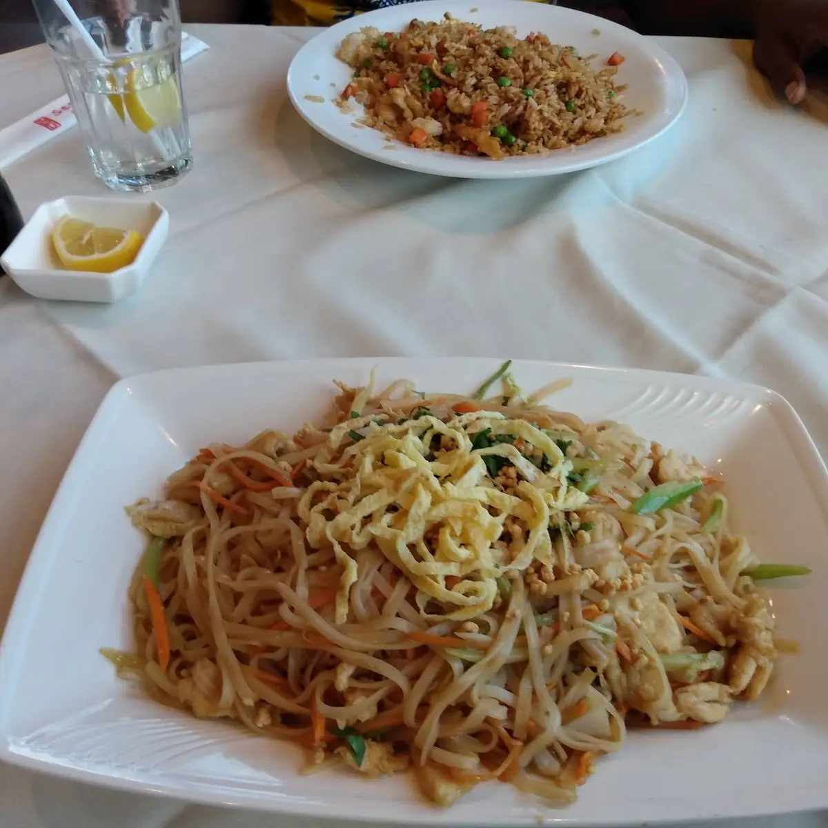 Pad Thai and Fried Rice