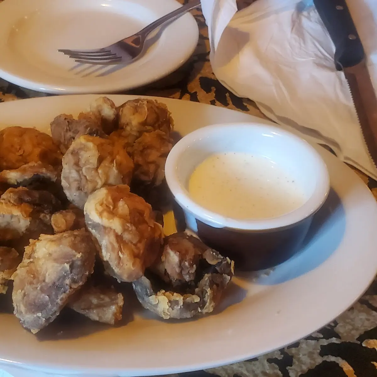 Beer Battered Mushrooms