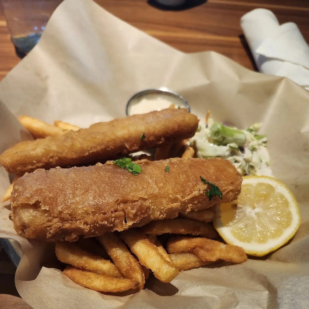Lunch Fish and Chips