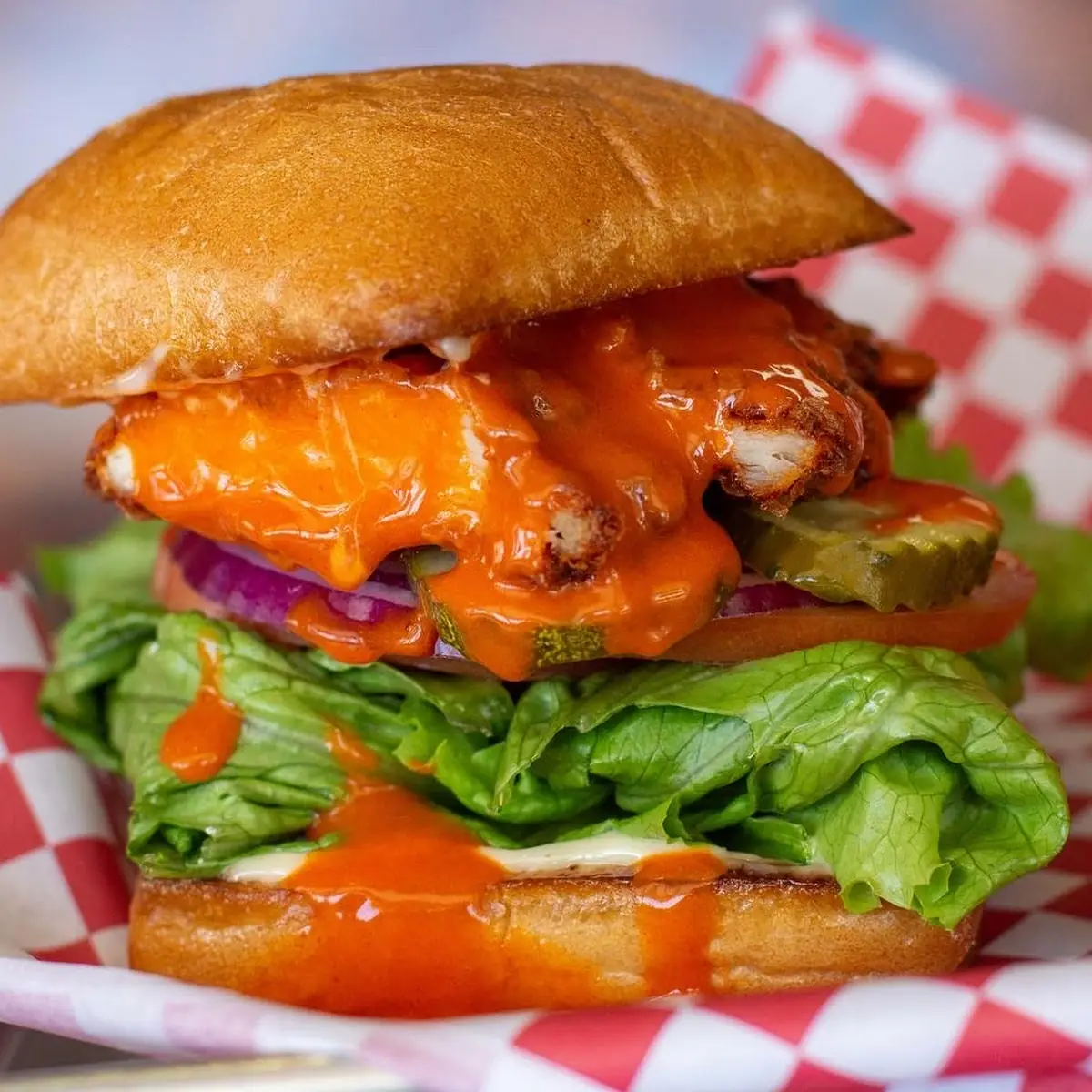 Fried Chicken Burger