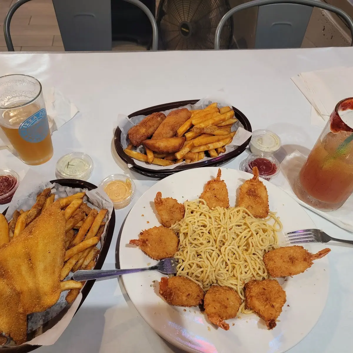 Fried Shrimp & Garlic Ramen