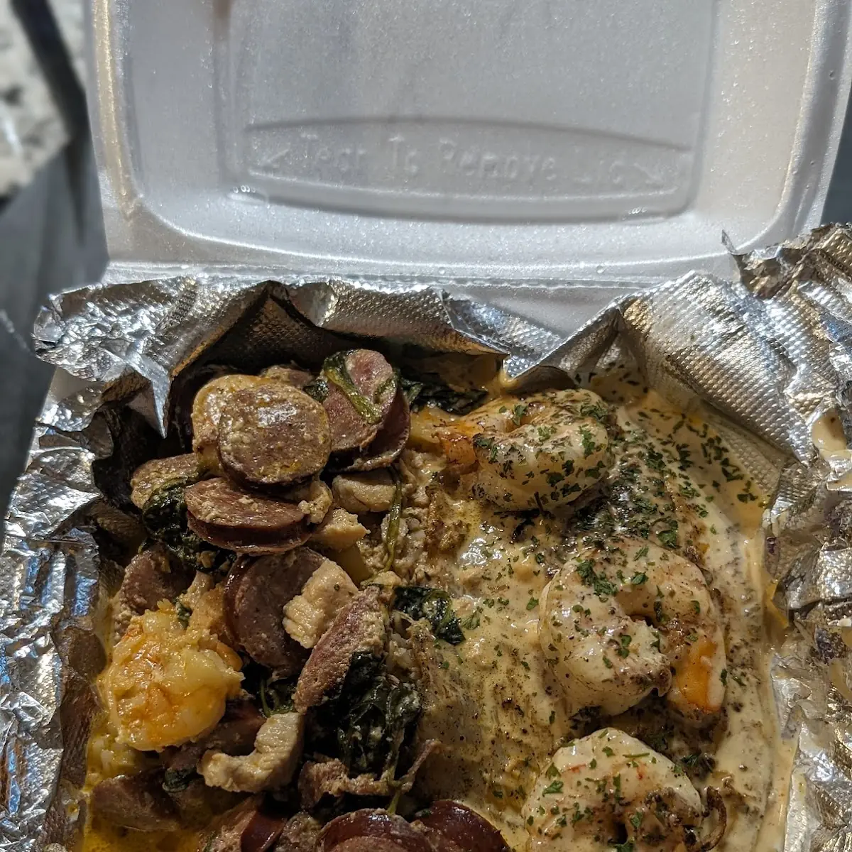 Fried Fish over Rice