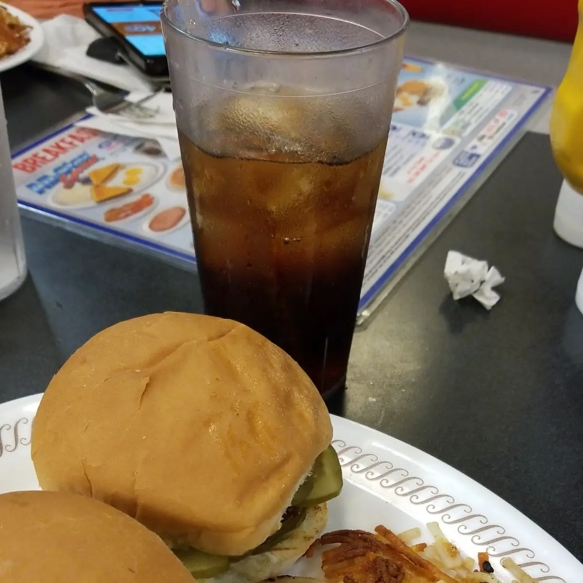 2 Original Burgers and Hash Browns