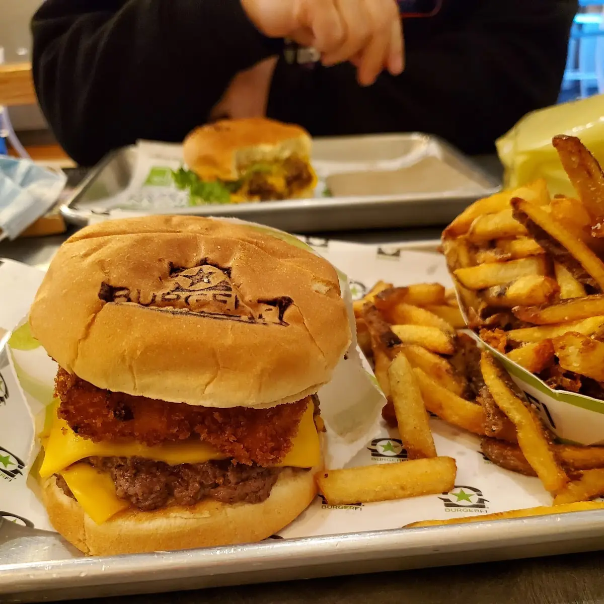 Macaroni and Cheese Burger