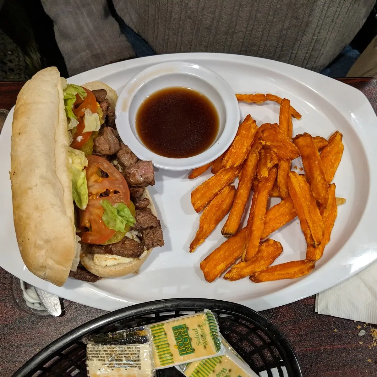 Sirloin Steak Sandwich Platter