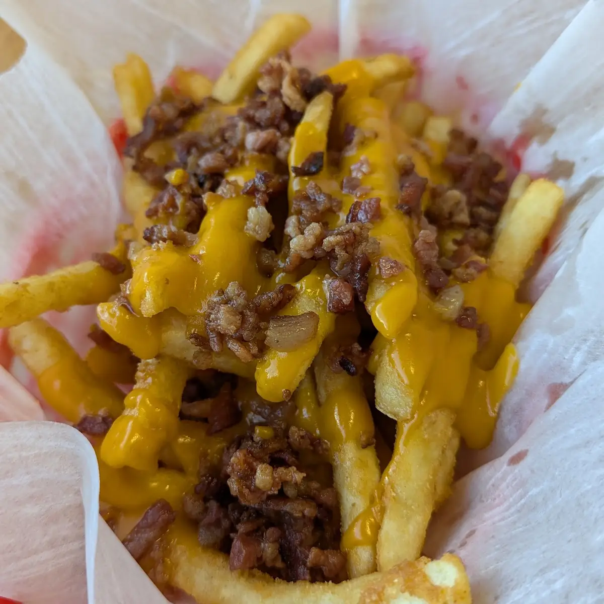 Bacon Cheese Fries L