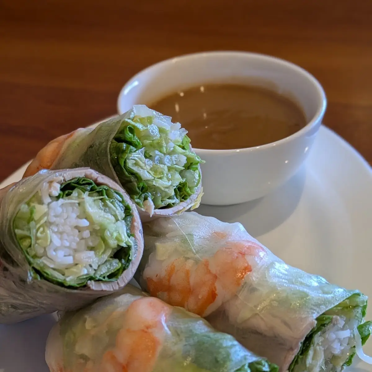 Shrimp Salad Rolls