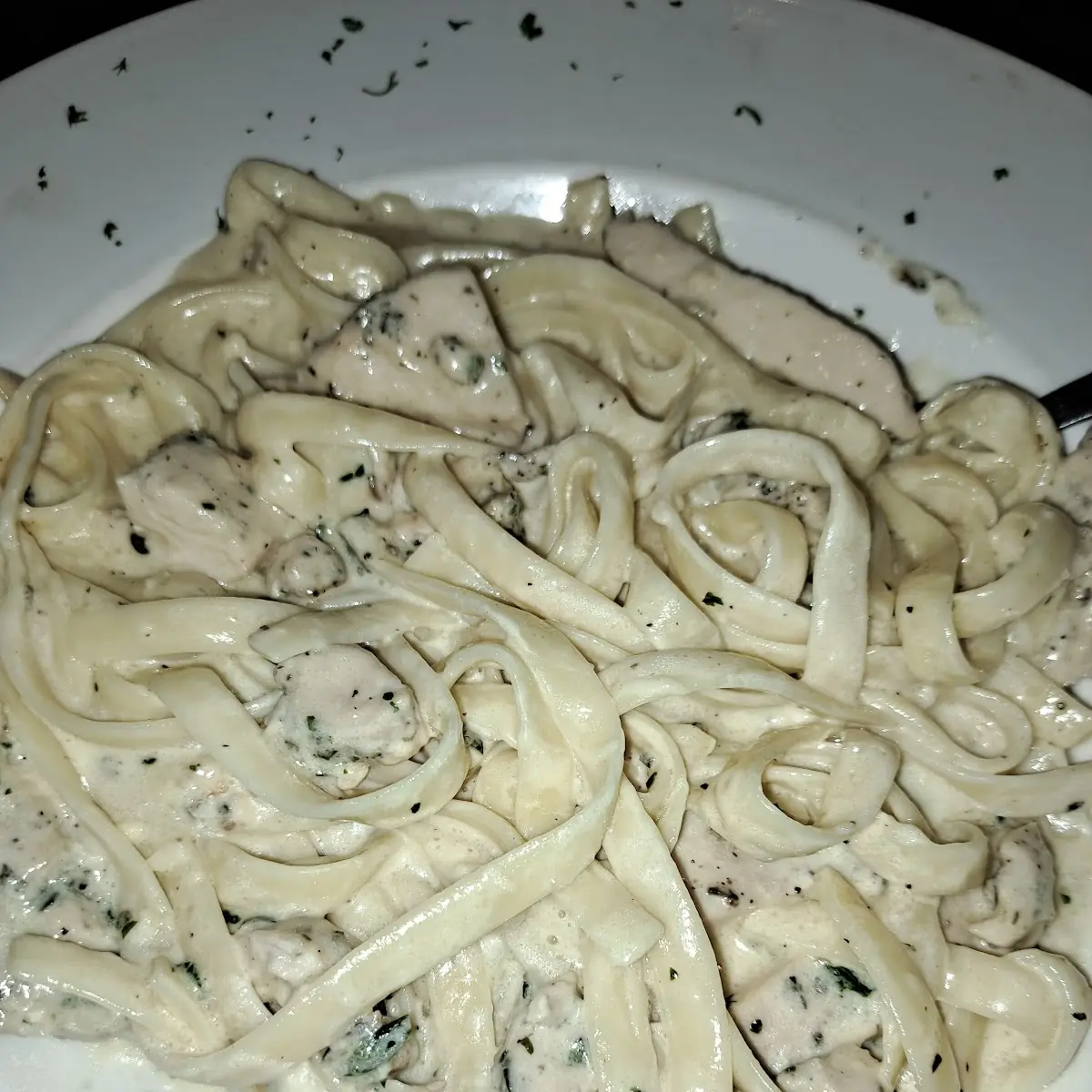 Chicken Fettuccine Alfredo