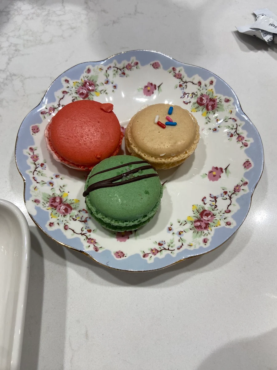 Assorted Macarons & Petit Fours