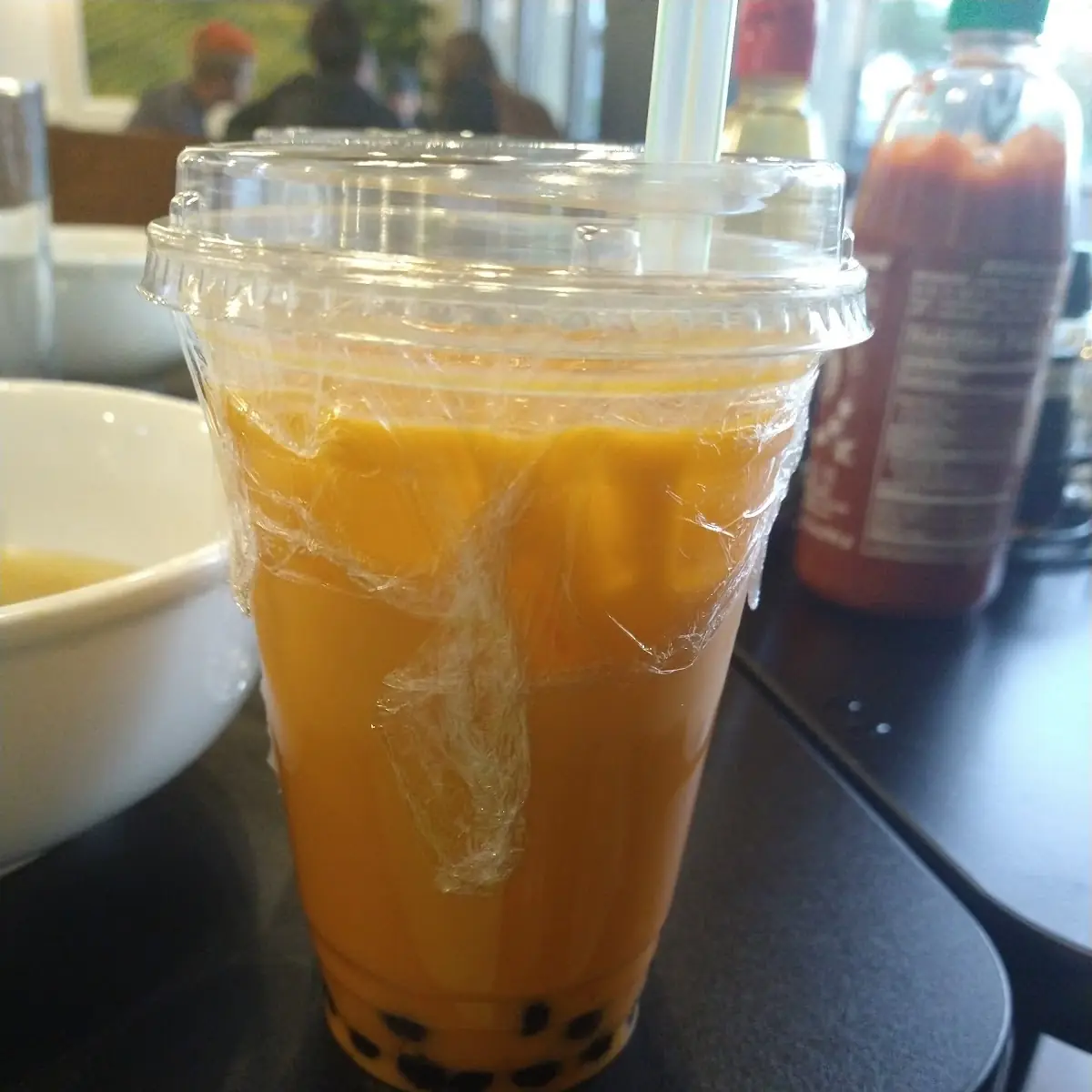 Thai Tea w Boba