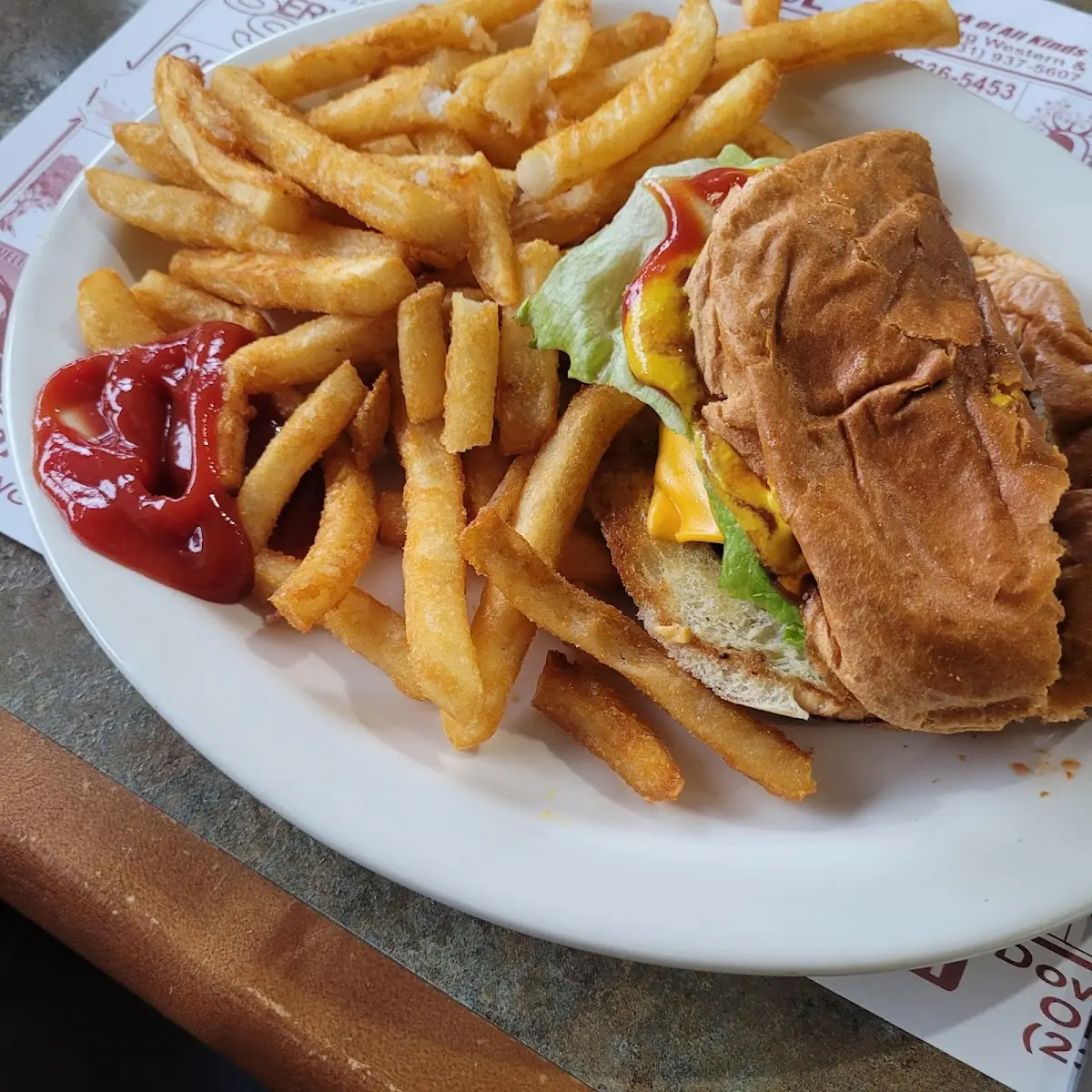 Cheese Burger Deluxe Burger