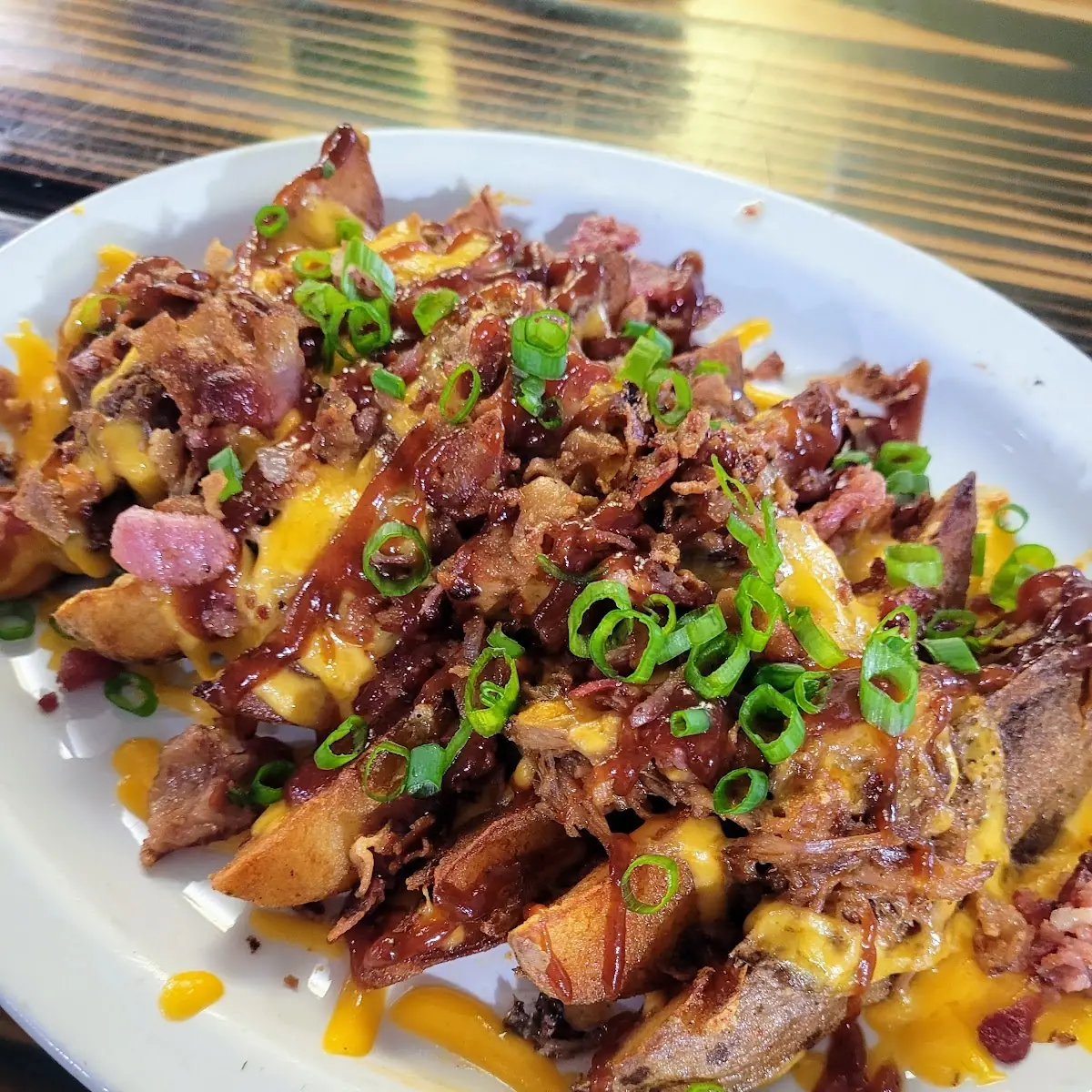 Loaded BBQ Potato Wedges