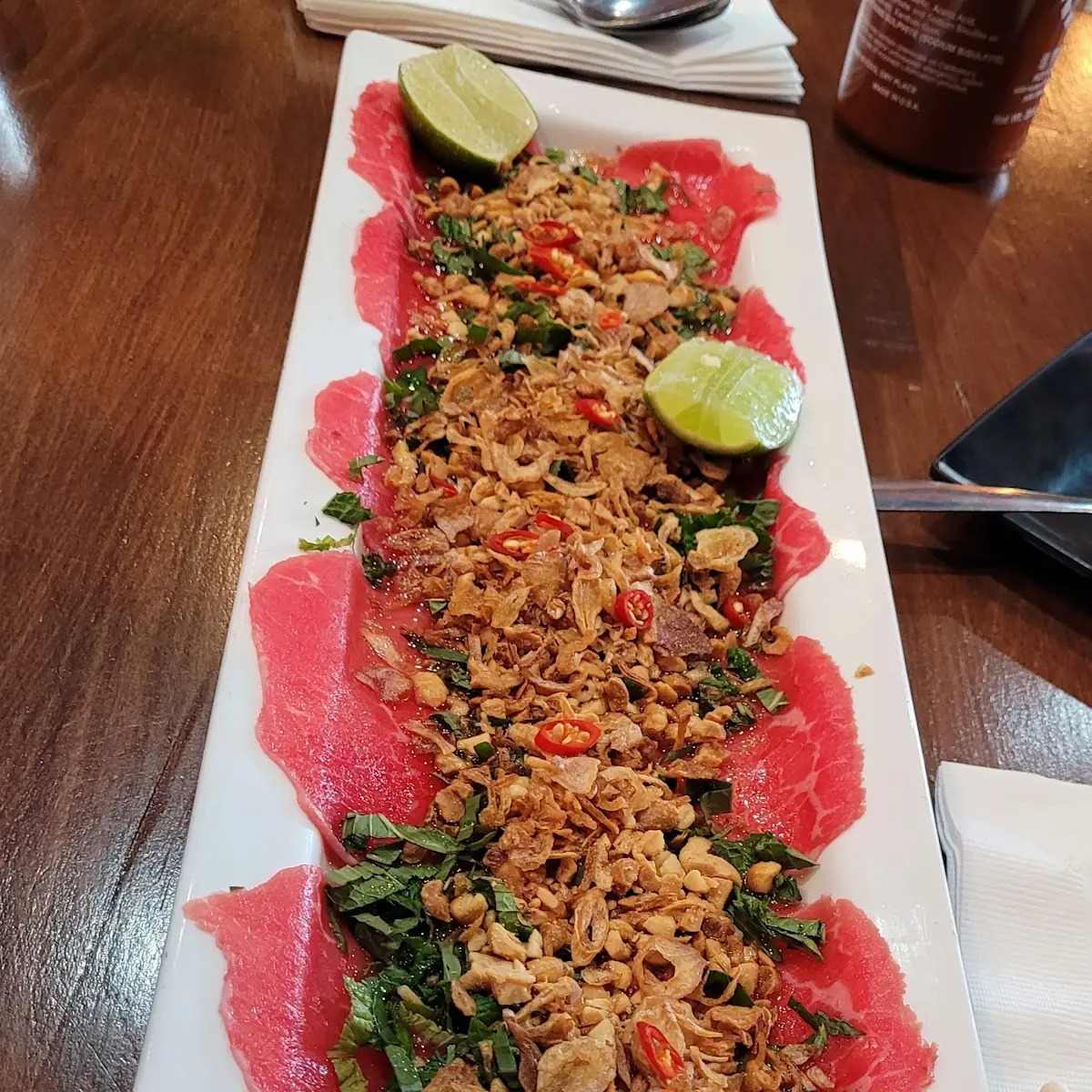 Vietnamese Beef Carpaccio