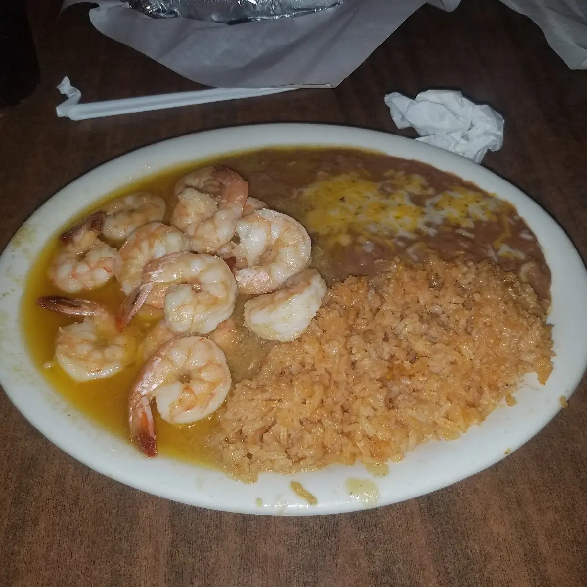 Shrimp and Garlic Sauce