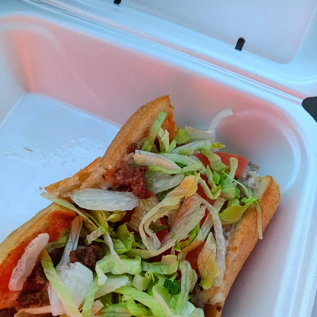 Chopped Cheese Sub