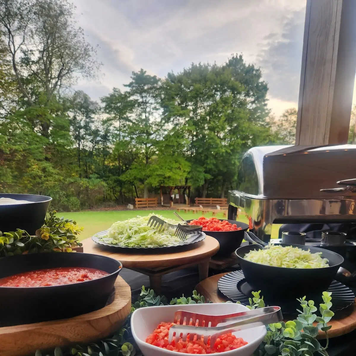 Build Your Own Taco Bar Buffet