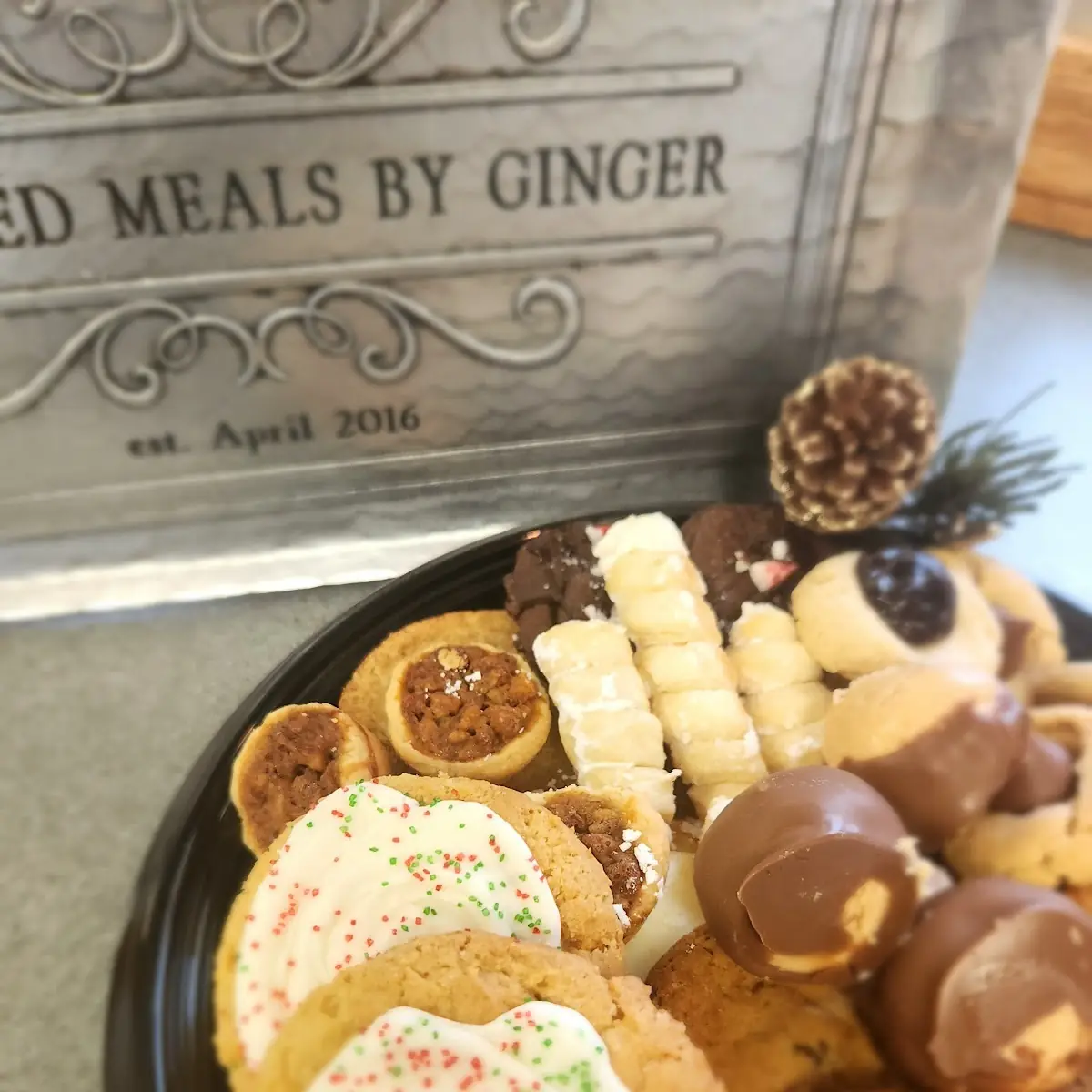 Christmas Cookie Tray