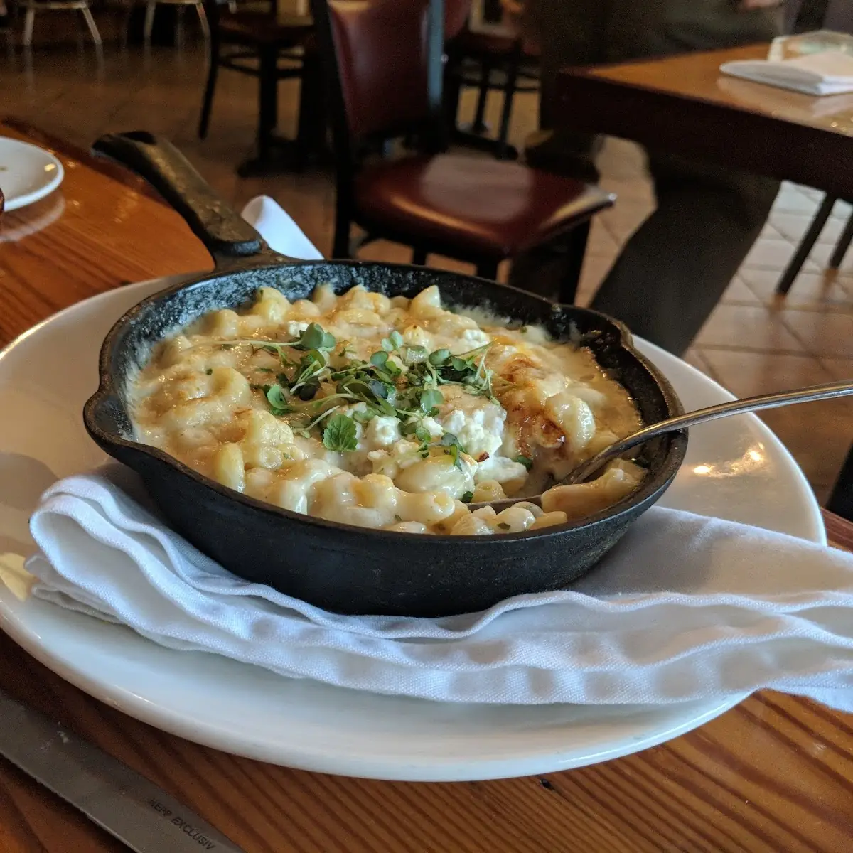 Smoked Chevre & Gouda Mac and Cheese
