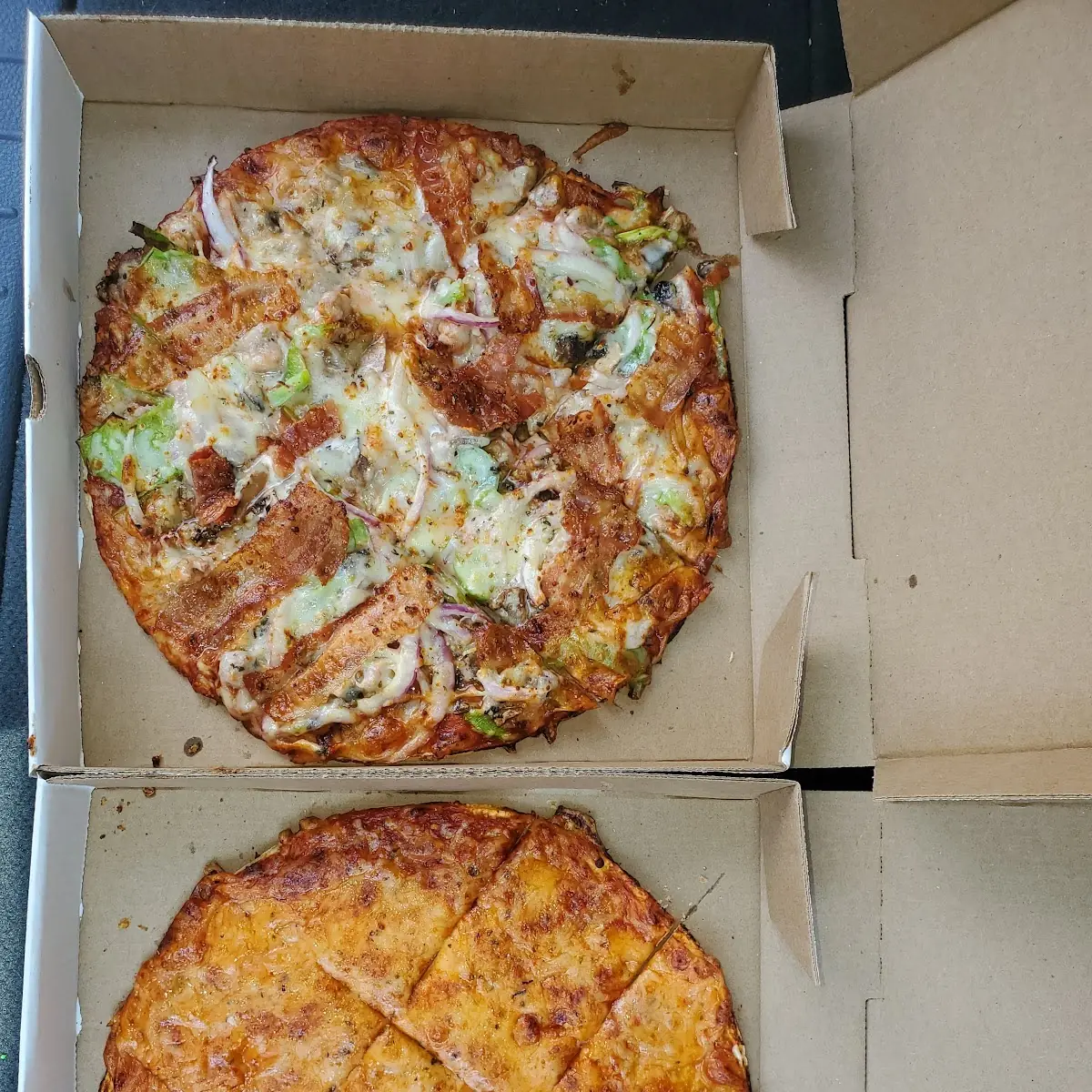 Cheese Only Pizza Deluxe Pizza