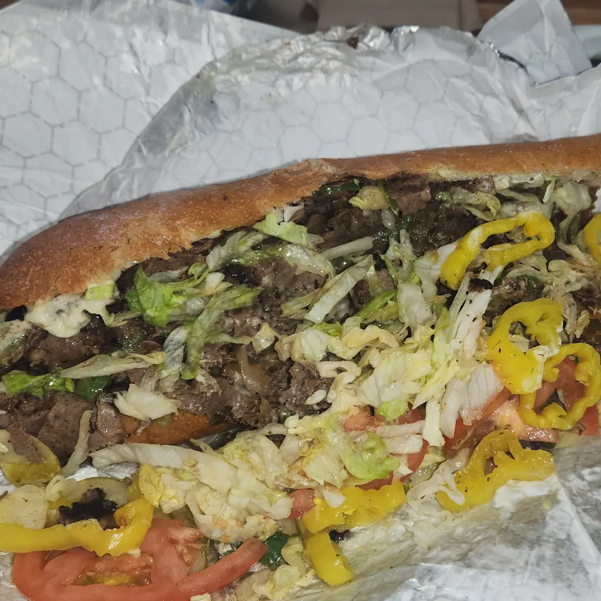 Philly Cheesesteak Sandwich