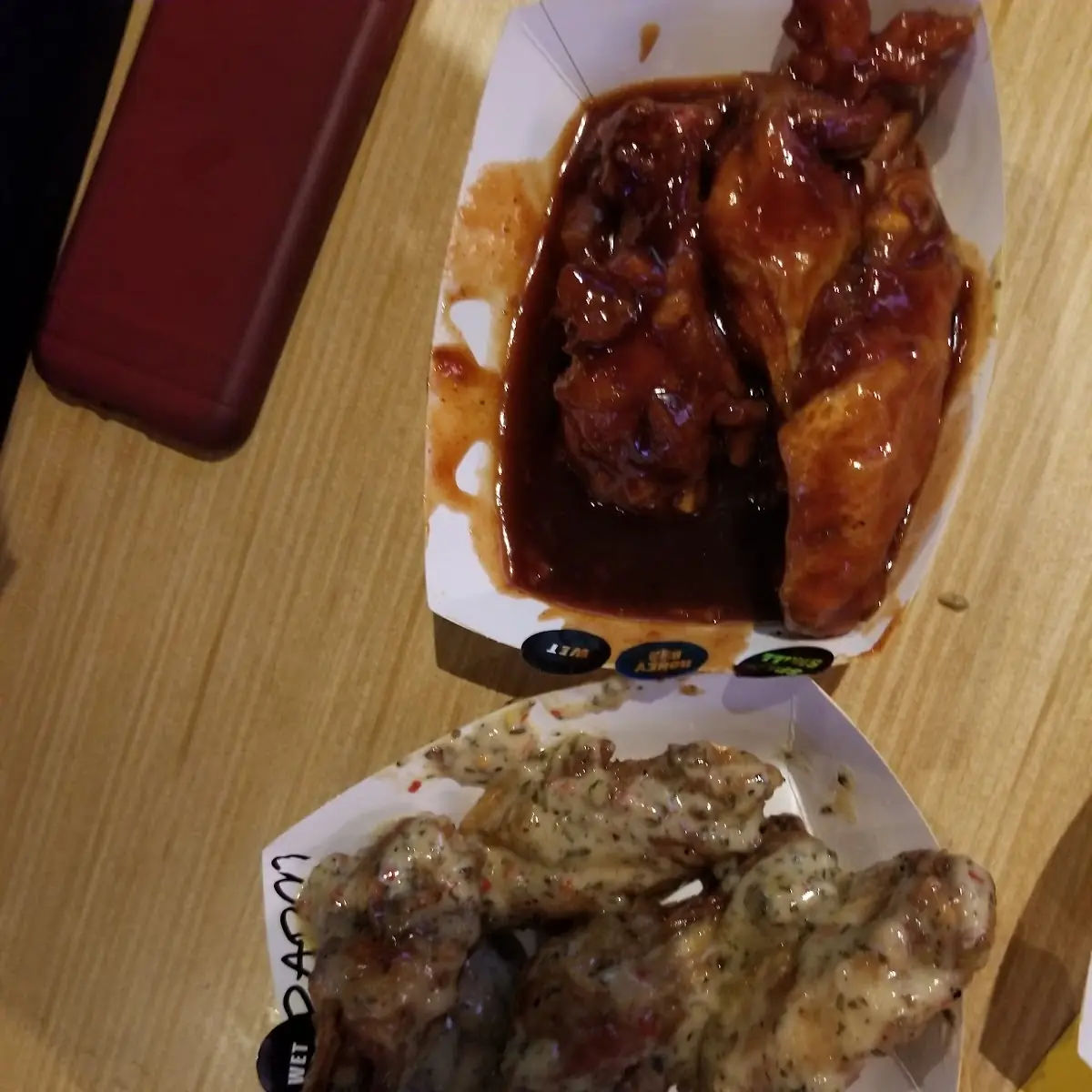 Garlic Parmesan Wings