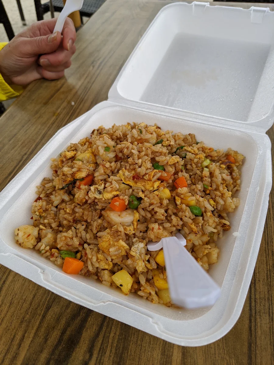 Seafood Pineapple Fried Rice
